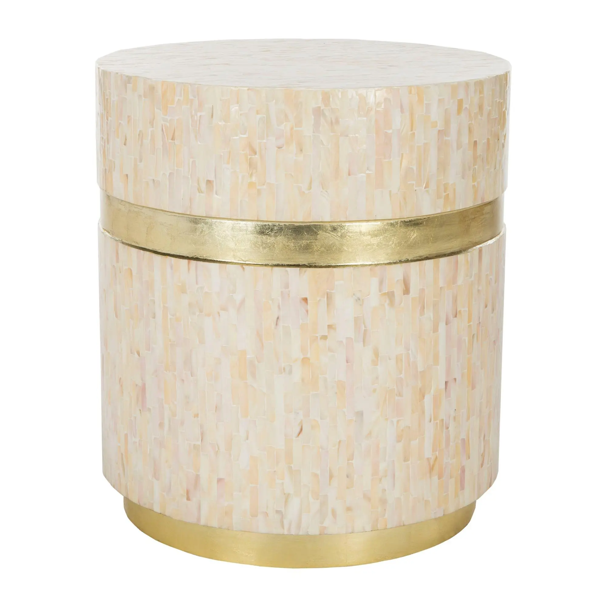 Safavieh Perla Mosaic Round Side Table