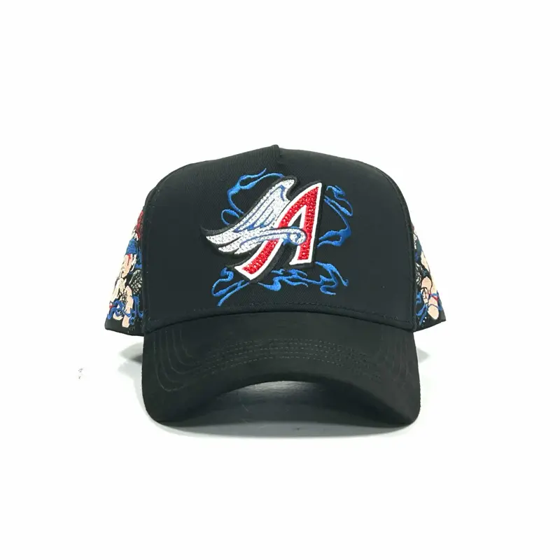Premium quality hats angels black blue