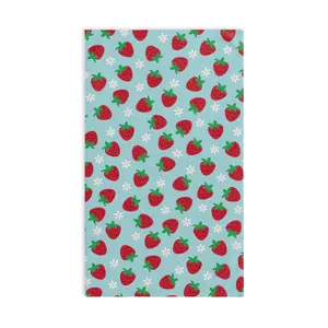 Subtle Trump Sucks Strawberry Hand Towel, Funny Political Home Decor, Berry Kitchen Towel, Hostess Gift, Sarcastic Liberal Gift, FDT Towel
