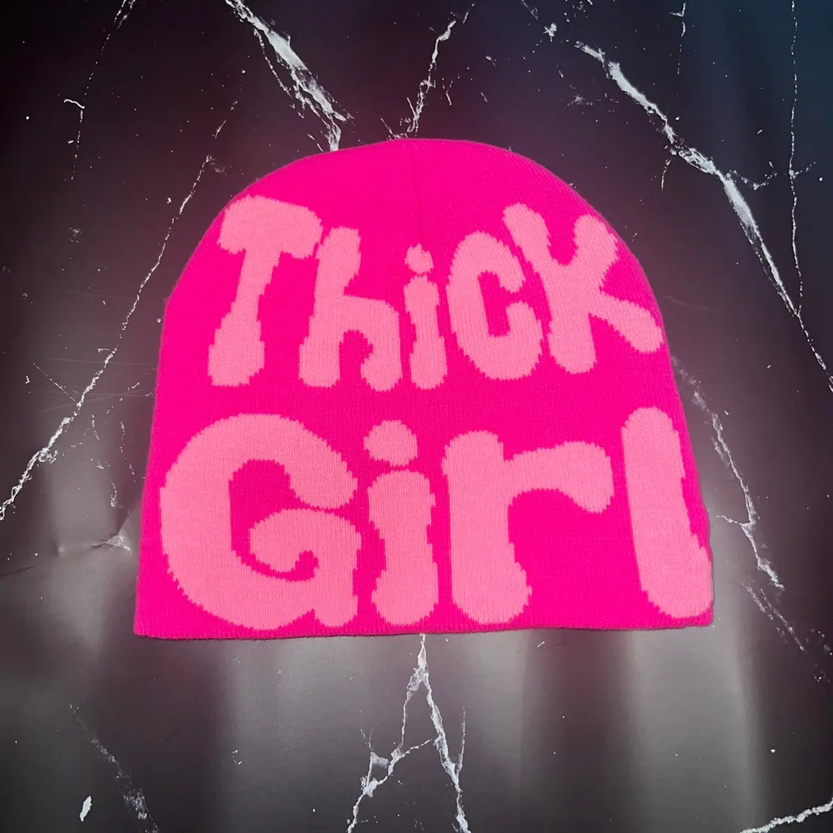 Thick Girl Beanie - Warm and Cozy Winter Accessory for Stylish Girls