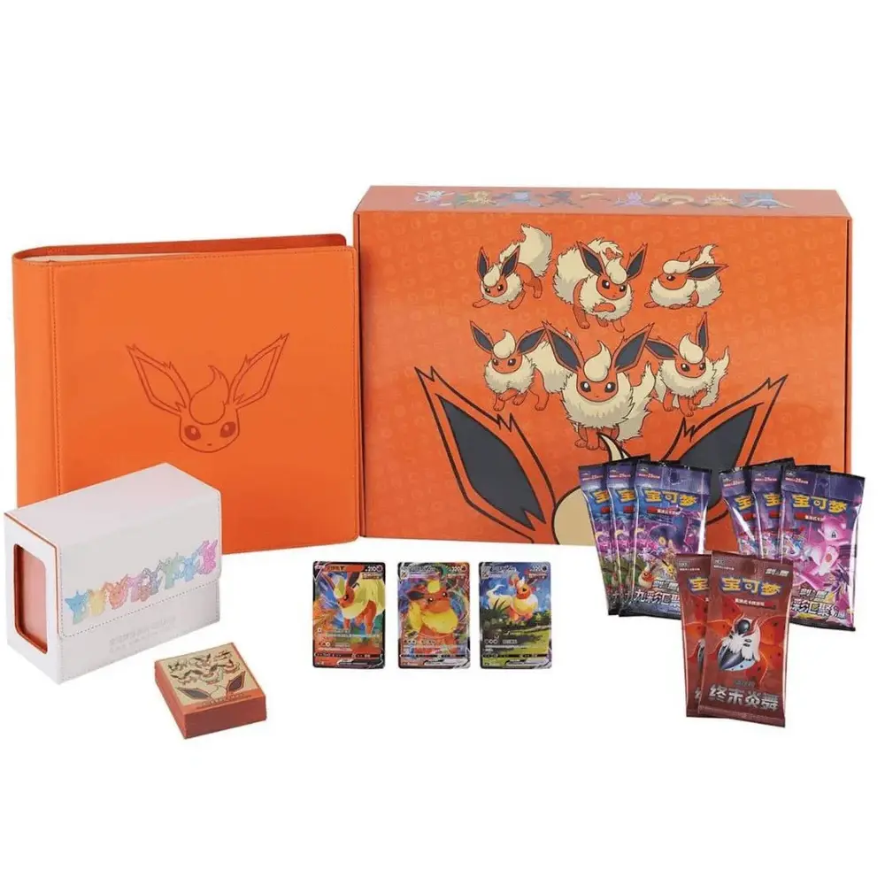 Chinese Eeveelution Flareon Premium Gift Box