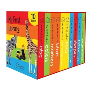 My First Library: Boxset of 10 Board Books for  - Hardcover