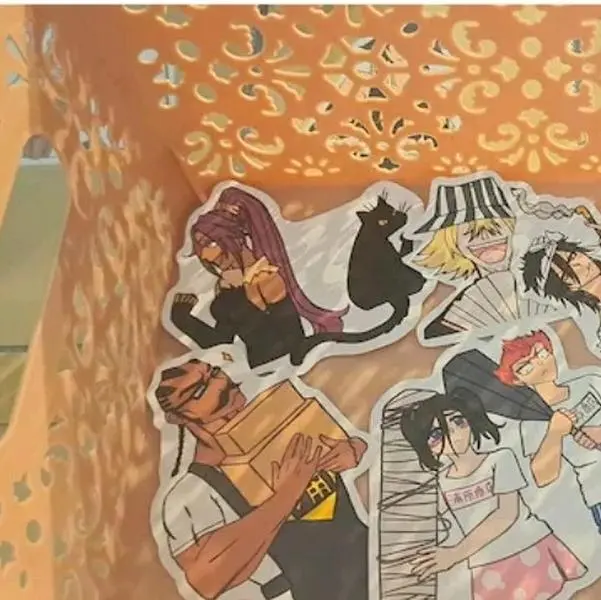 Bleach Urahara Shop Sticker Set
