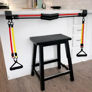 KorTime Desk Fitness Resistance Band System - Versatile Full-Body Workout System for Home, Office Use