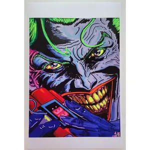 Joker Blacklight Sticker