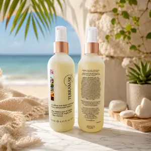 Terramar USA Two-Phase Hair Spray with Argan Honey & Seaweed Extracts 250ml - Detangling & Nourishing Formula for Soft Healthy Hair Care Daily Hair Care Deep Repair Hydration