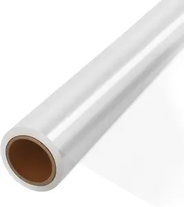 100' Long X 17.5” Wide Clear Cellophane Wrap Roll - 3 Mil Thicker Cellophane Roll, Clear Bags for Gifts Baskets Wrap, Flower Arts Crafts Food Treats Wrapping