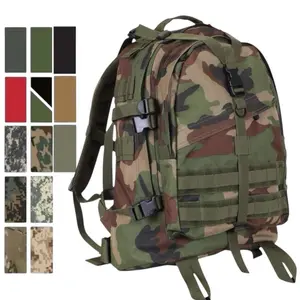 Rothco Large Camouflage Transport Backpack, 19x15x8 in Heavyweight Polyester, Water-Repellent Coating, MOLLE Compatible Tactical Bag, Unisex Adult Adjustable Hydration Backpack, Adjustable Backpack, Camouflage Backpack