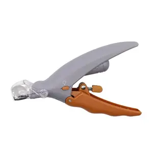 1 LED electronic pet nail trimmer, equipped with an ergonomic non-slip handle - an accurate cat and dog nail trimmer, suitable for safe and convenient pet care - essential pet care supplies