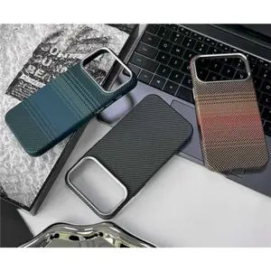 Elite Tactical Grip Phone Case with Real 3D Kevlar Texture, Anti-Slip Fingerprint Proof, 2000Gs Magnetic Compatible for iPhone 11 12 13 14 15 16 17 Air Pro Max
