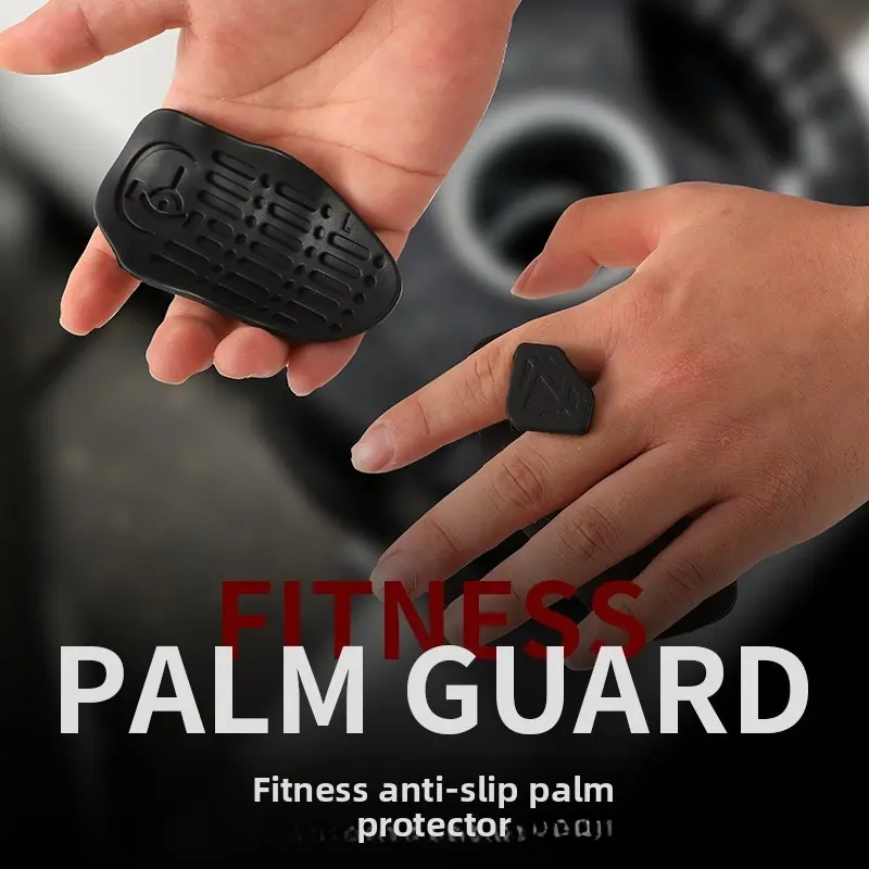 Textured Anti-Slip Palm Guards and Grip Strengtheners with Sweat-Resistant Padding for Unisex Calisthenics, Climbing, and Weightlifting, Rehab, One Size