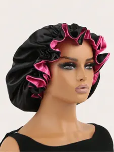 VYNCE HAT1 Piece Double Side Silk Bonnet For Sleeping Satin Bonnet Hair Bonnet Adjustable