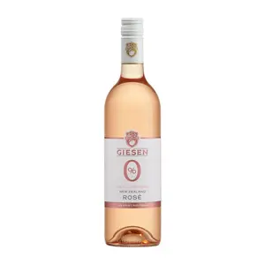 Giesen Non-Alcoholic Rosé - 100% Natural Fruit Wine in Glass Bottle with White Cap