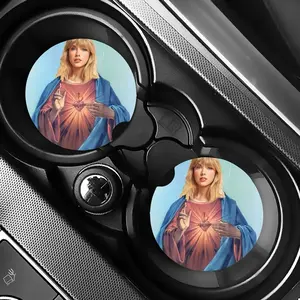 Spirit Car Coaster Set for Car Cup Holders and Accessories