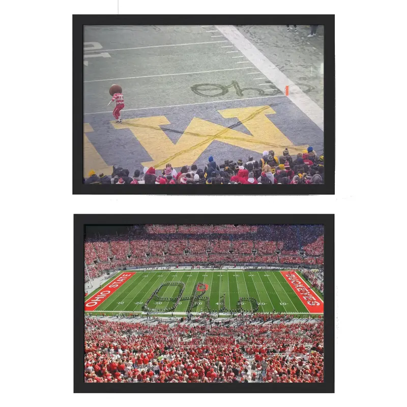Graphic Snow Football Print Poster, Photo Picture Posters Room Decor Home Decorative