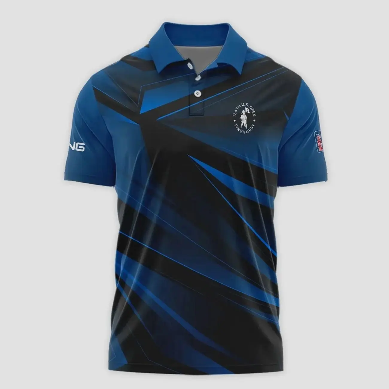 Get Stylish with Ping 124th U S Open Pinehurst Dark Blue Gradient Sublimation Polo Shirt – Classic Style 31X