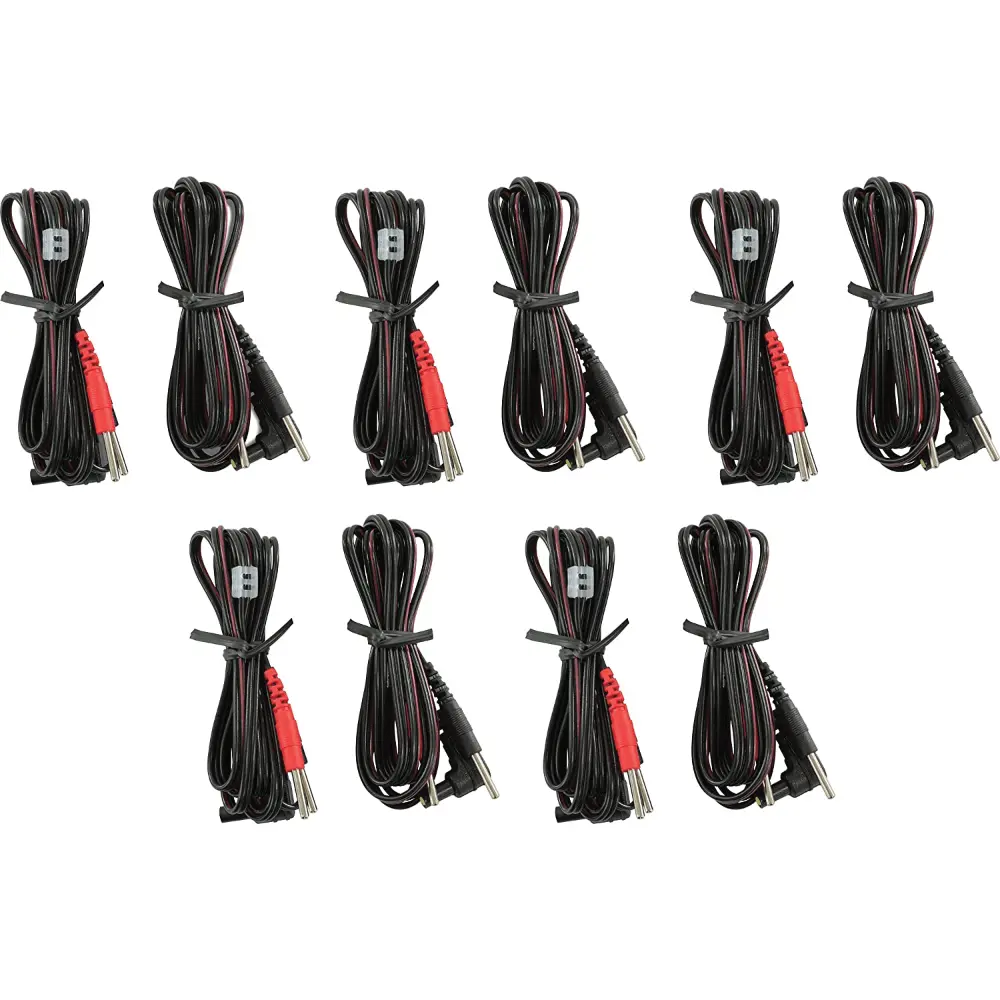 Roscoe TENS Lead Wires - Standard 45", 5 pack