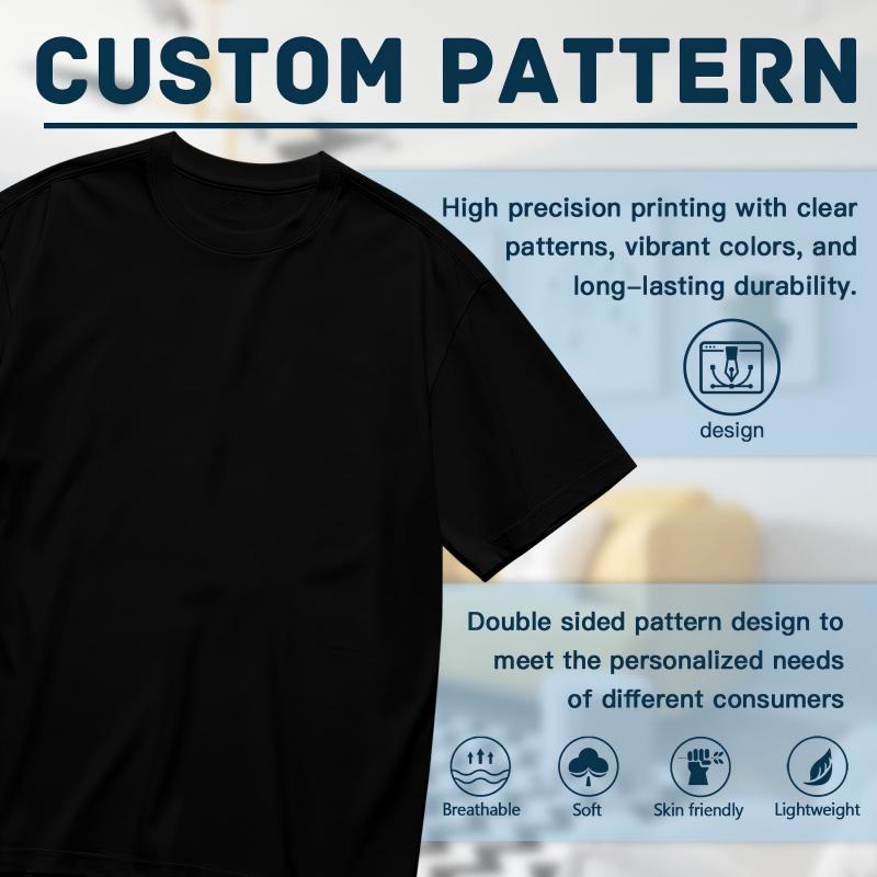 [100% Cotton] Spider Patterned T-shirt - "Spider Wonder" Design Tee for Women Men, Red Spider Webs and Black Spiders, Casual Round Neck Unisex Short Seeved Top