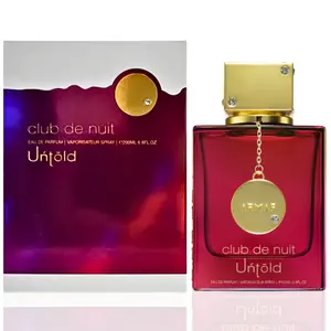 Club De Nuit UNTOLD EDP 105ML (3.6OZ) by Armaf | Long Lasting, Spicy, Woody, Metallic Fragrance.
