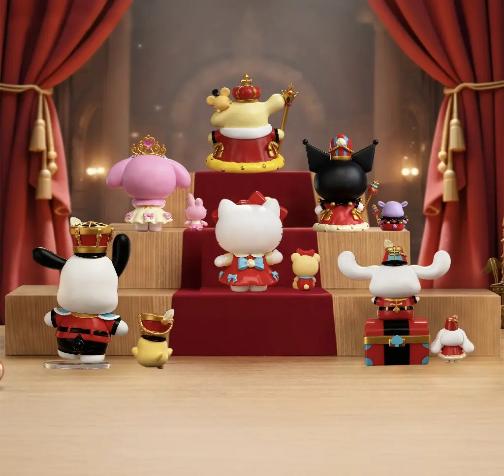 【TOPTOY】SR Nutcracker Series Figure Blind Box, Cute Figures, Desktop Ornament, Collectible Toys, Birthday & Mothersday Gift,Summervibes summerwins