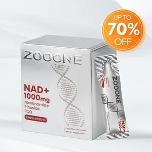 ZOOONE NR1000 - NAD+ Berry - Infused Drink Mix: Aids Skin Aging, Boosts Energy & Focus - 30 Pack - Daily Health Essential