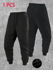 Men's Loose Fit Drawstring Jogger Pants Set, Light Long Casual Gym Shorts, Perfect for Hiking & Daily Wear, Ideal Gift for Boyfriend, Sports Jogging Wear