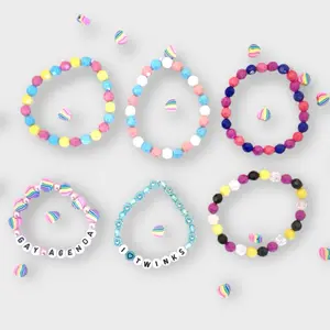 LGBTQ+ flag Bracelets | Trans Pride Bracelet | Bisexual Pride Bracelet | Lgbtq + Bracelet | Queer Gift Ideas | subtle trans bracelet |