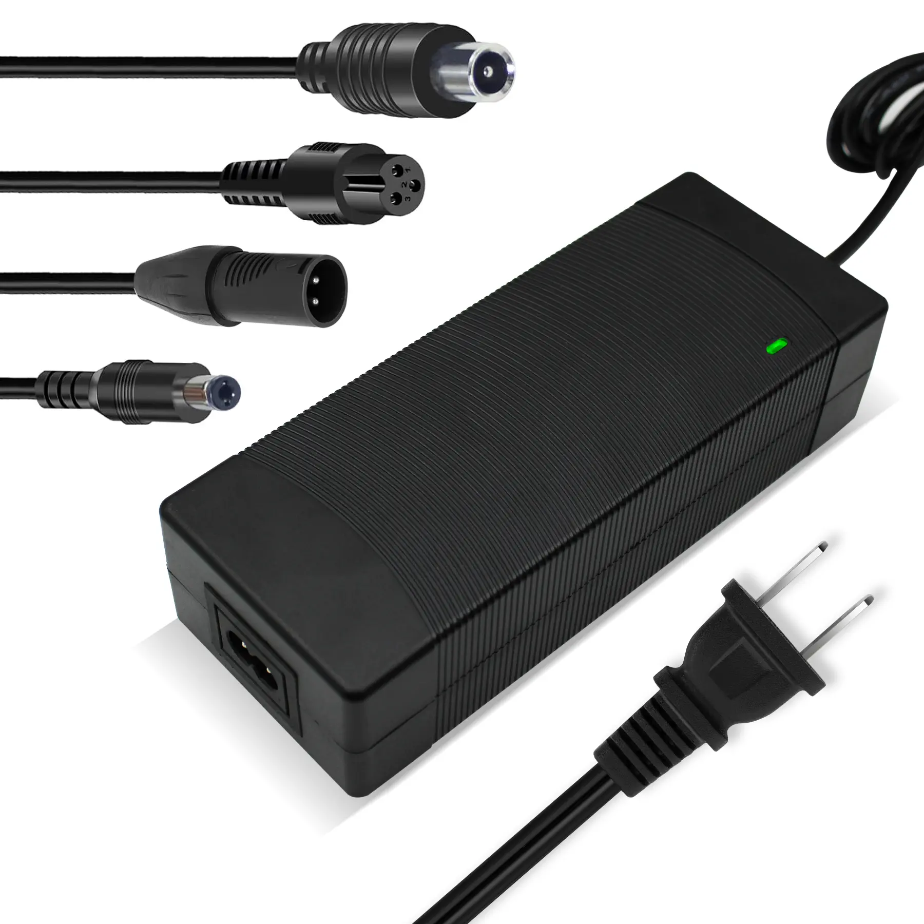 54.6V 2A Charger for 48V Lithium Battery Compatible with 48V Skywalker 8S 3 Prong Connector Power Adapter