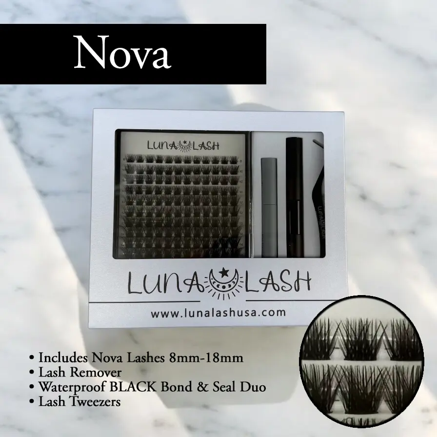 NOVA Eyelashes- DIY Lash Clusters High-Quality Waterproof NOVA Eyelashes- DIY Lash Clusters High-Quality Waterproof