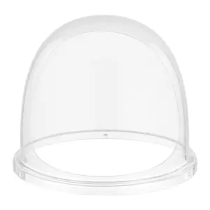 VEVOR Cotton Candy Machine Cover, Transparent Acrylic Dome Bubble Shield, Cotton Candy Machine Bubble Shield Compatible with 15inch Cottons Candies Machines Bowl for Party, Shops, Bottom Groove DesignVEVOR Super Brand Day