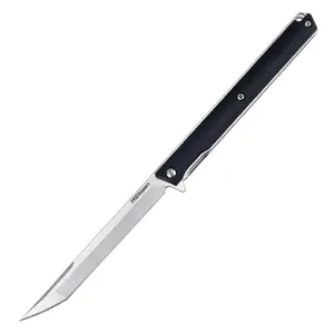 J149 D2 Blade EDC Folding Knife with G10 Compact Tactical Knife for Everyday Carry Survival Tools