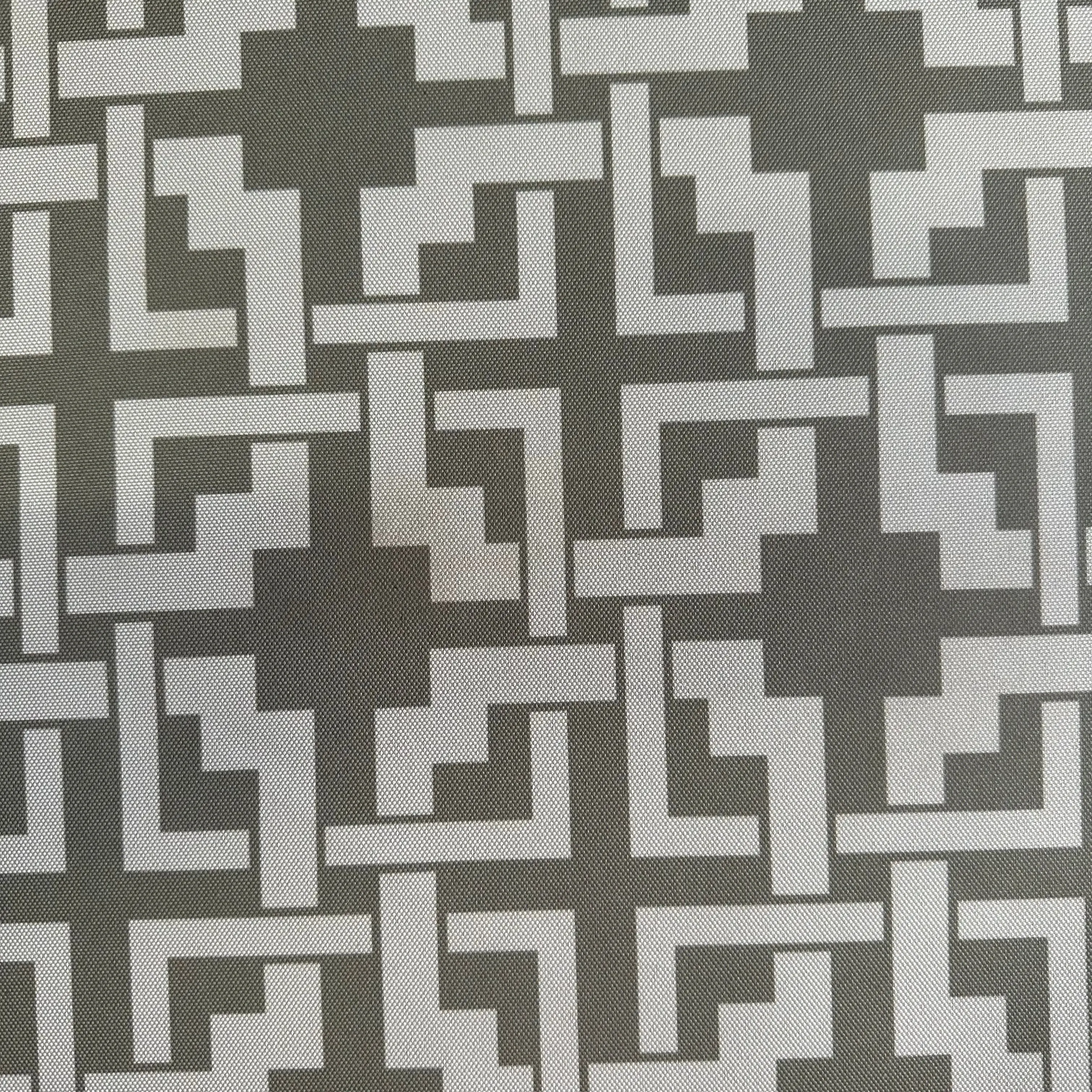 Geometric Acrylic Outdoor Fabric, Fade-Resist Polyester Fabric for Dressmaking & Fashion Accessories | Spandex Palace