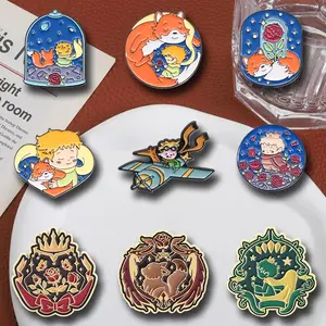 New Spring 2026 9PCS Little Prince Series Badge Pins Exquisite Accessories Fashionable Items for Backpacks Clothing Exquisite Gifts Perfect for Gift Giving