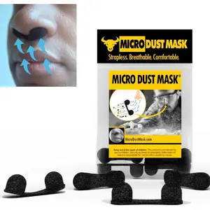 Dust Mask for Nose Nose Filter Dust Blocker Disposable Breathable for Woodworking Lawn Mowing Construction
