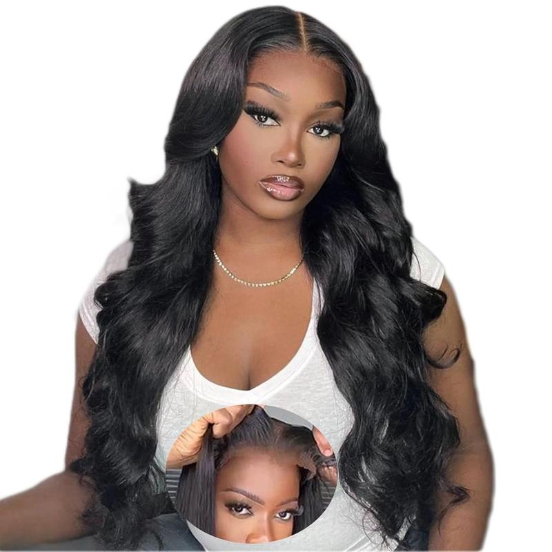 Suntuhair Wear and Go Glueless Wigs Human Hair Pre Plucked Pre Cut for Beginners 5x5 8X5 HD Lace Closure Wigs Human Hair 180% Density Body Wave Lace Front Wigs No Glue Pre Cut 3 Seconds to Wear Glueless Wig