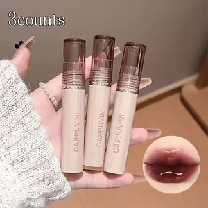 Three-Pack Natural Peel-Off Lip Gloss Moisturizing Color-Bearing Long-Lasting Lip Stain Perfect for Everyday Use Beauty Essential