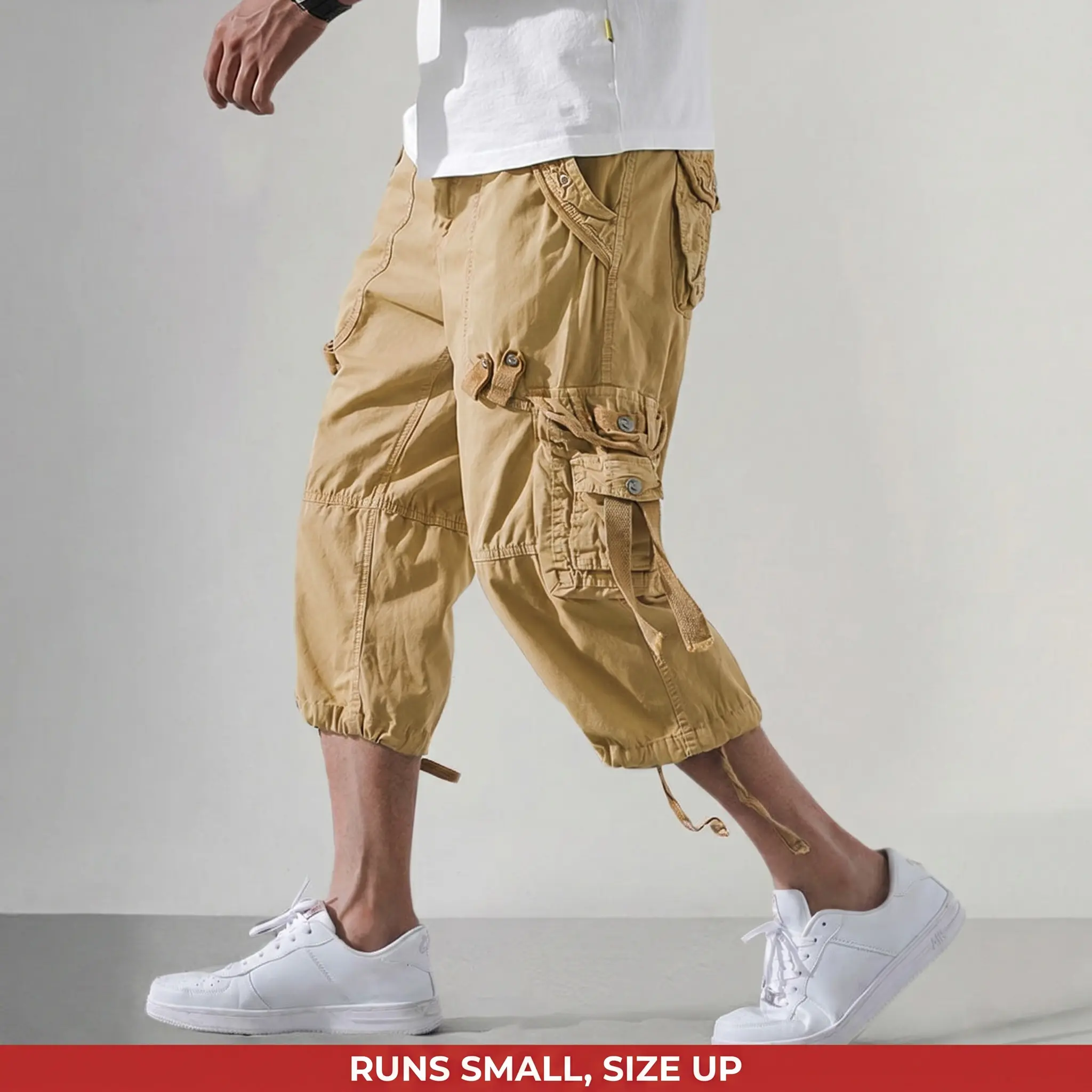 Coofandy Stylish 100% Cotton Cargo Shorts
