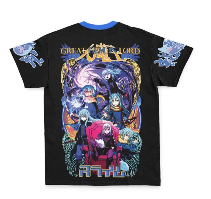 rimuru tempest V4 that time I got reincarnated as a slime streetwear T-shirt All-Over Print