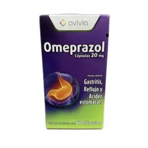 Omeprazole antioxidante vitaminado 20mg con 60 cápsula