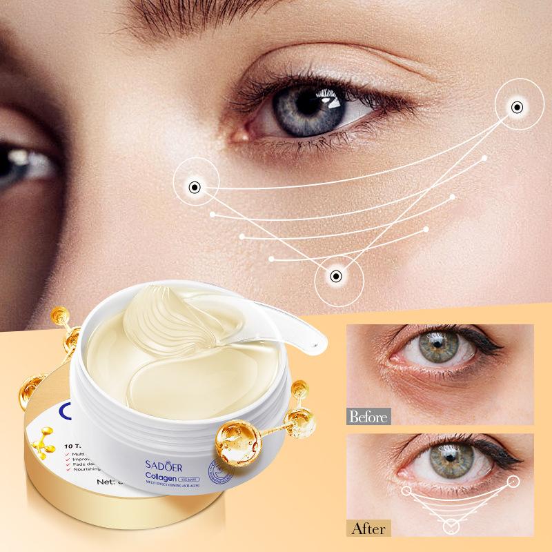 Collagen & Hyaluronic Acid Eye Masks: Firm, Lift, & Erase Wrinkles for Smooth, Youthful Eyes