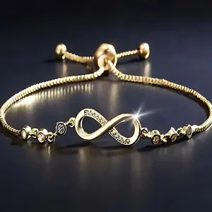 Infinity decorative bracelets for women to wear every day to parties