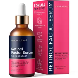 Ember Cloud Retinol Serum for Face with Hyaluronic Acid, Vitamin E & Aloe Vera - Anti-Aging Serum