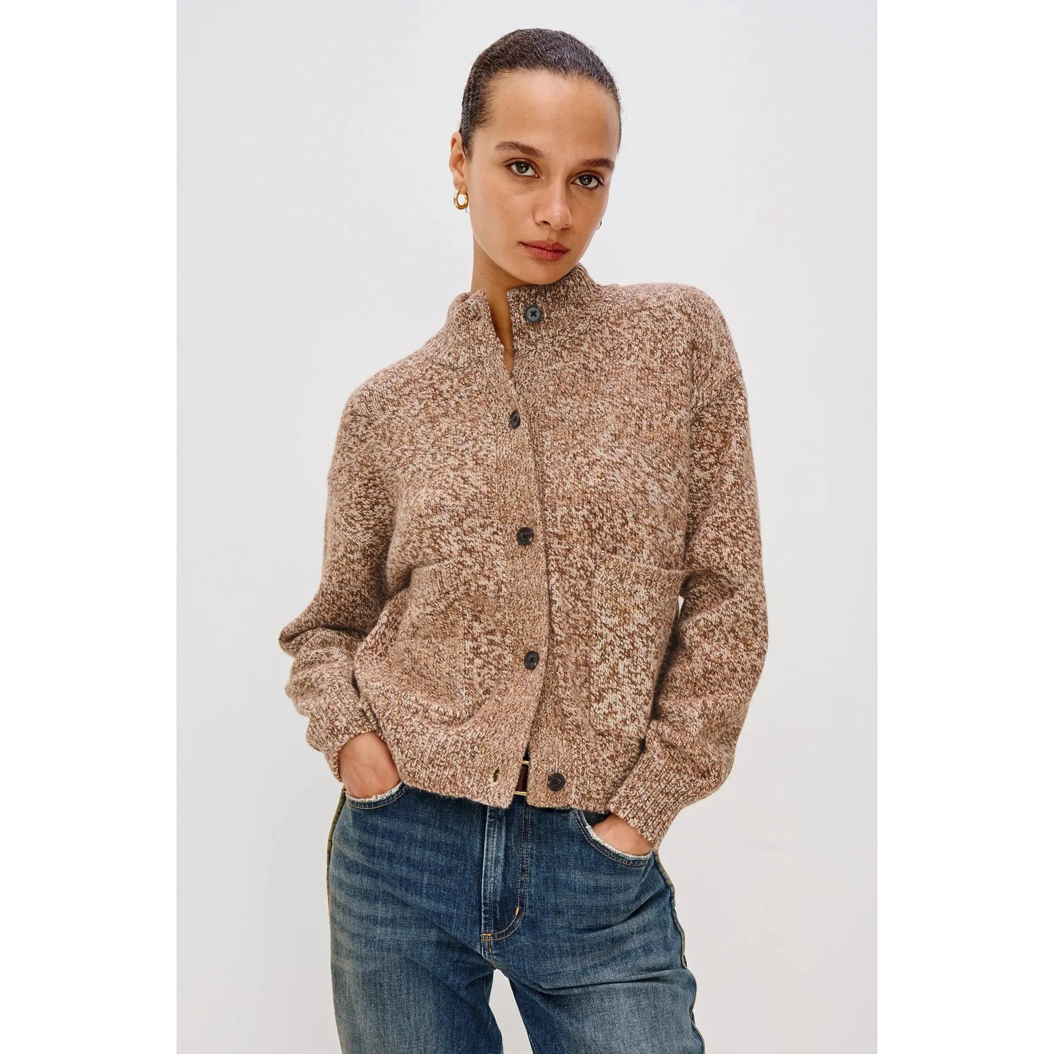 Rails Olvera Sweater in Umber Marl