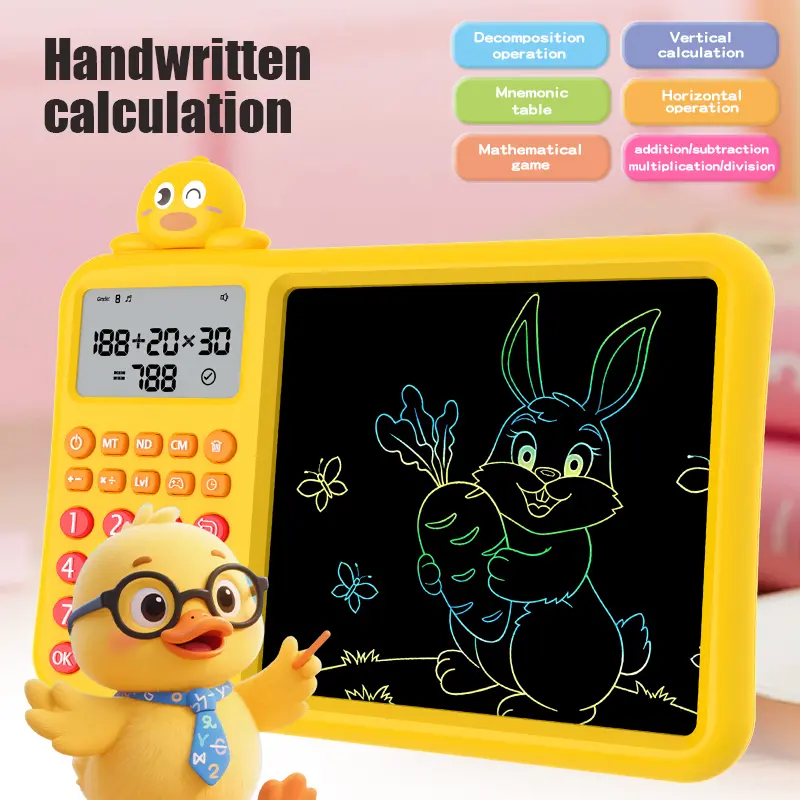 Interactive STEM Math Toy for Kids | Fun Electronic Learning Game to Build Thinking & Calculation Skills | Perfect Educational Gift for Home or Travel Interactive STEM Math Toy for Kids | Fun Electronic Learning Game to Build Thinking & Calculation Skills | Perfect Educational Gift for Home or Travel