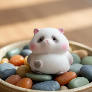 Super Healing Panda Squishy Toy Q-Elastic & Soft Stress Relief Masterpiece Year's Best Panda Fidget Troubles Away Happy Panda Squeeze Perfect Festival Gift for Boys & Girls