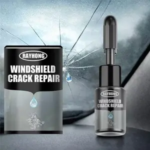 【2pcs/3pcs】Auto Windshield Crack Repair Fluid 20ml Kit Windshield Crack Adhesive Windshield Saver Repair for Car Windshield Rearview Mirror and Mirror Preventing the Cracks From Widening