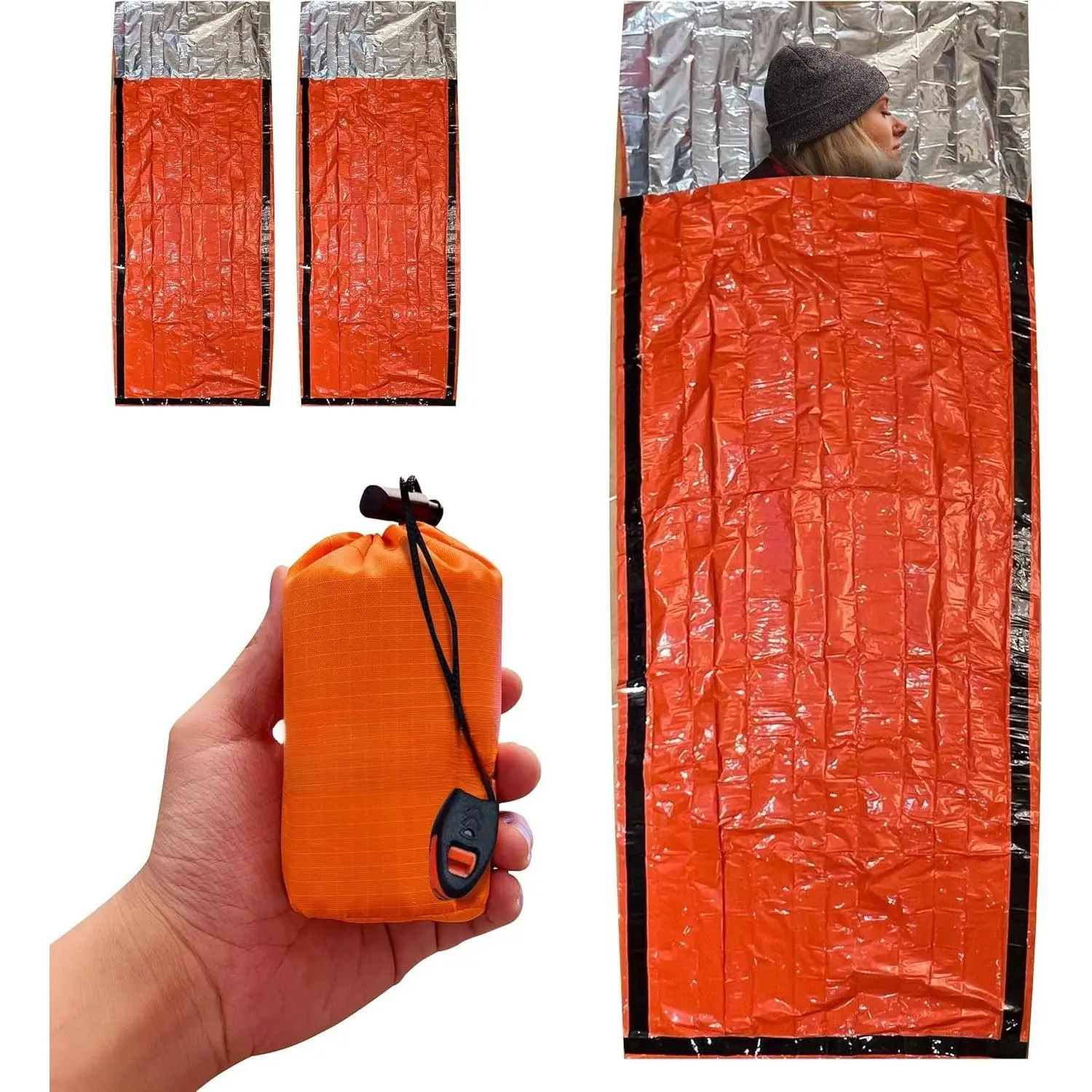 Sleeping Bags 2 Pack | Portable  Blanket  Gear
