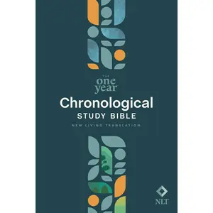 NLT One Year Chronological Study Bible (Softcover) -- Tyndale - Bible
