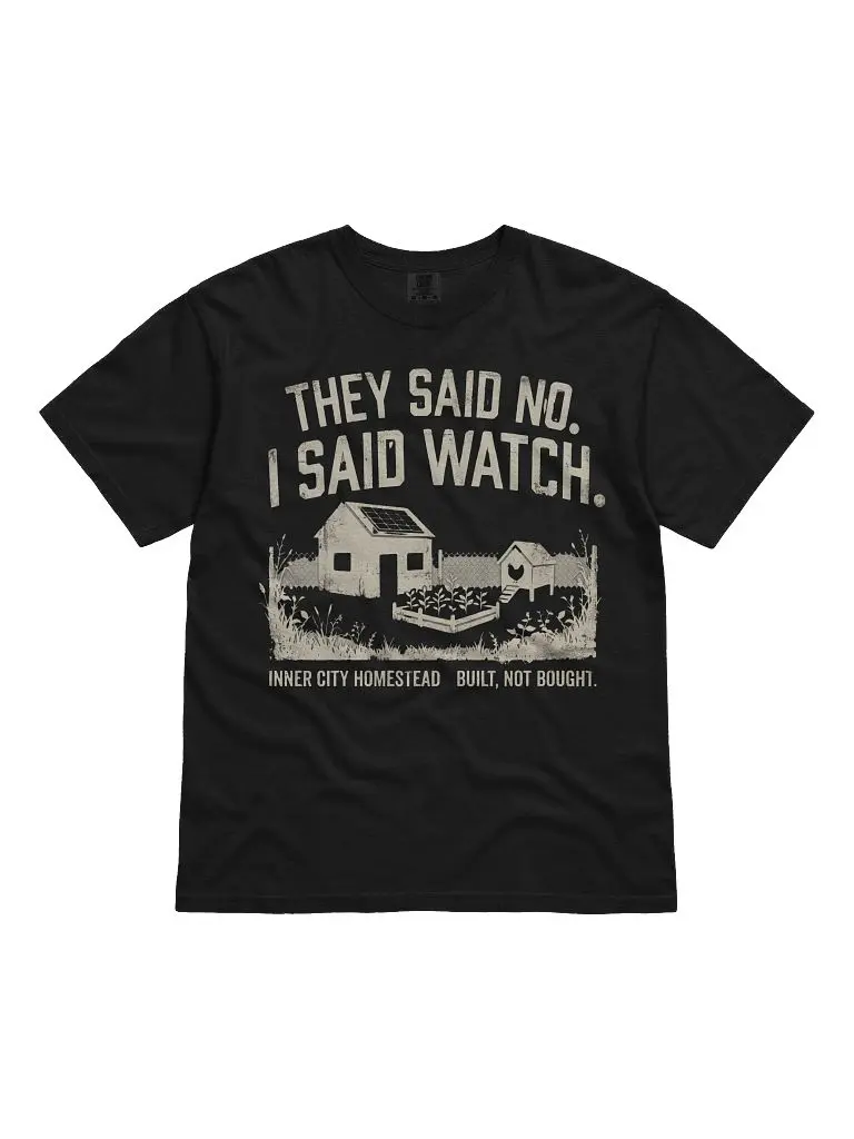 "THEY SAID NO" – Official Inner City Homestead Stencil Tee