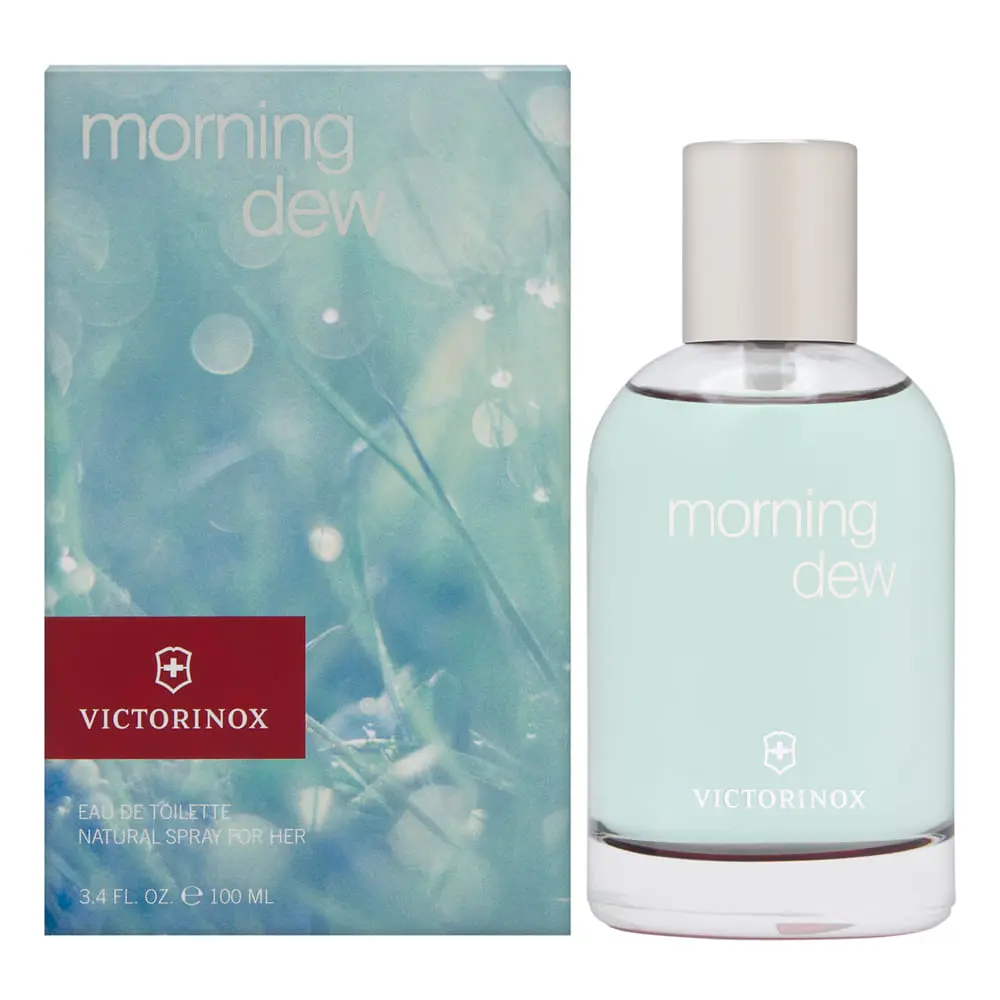 Morning Dew by Victorinox for Women 3.4 oz Eau de Toilette Spray Morning Dew by Victorinox for Women 3.4 oz Eau de Toilette Spray